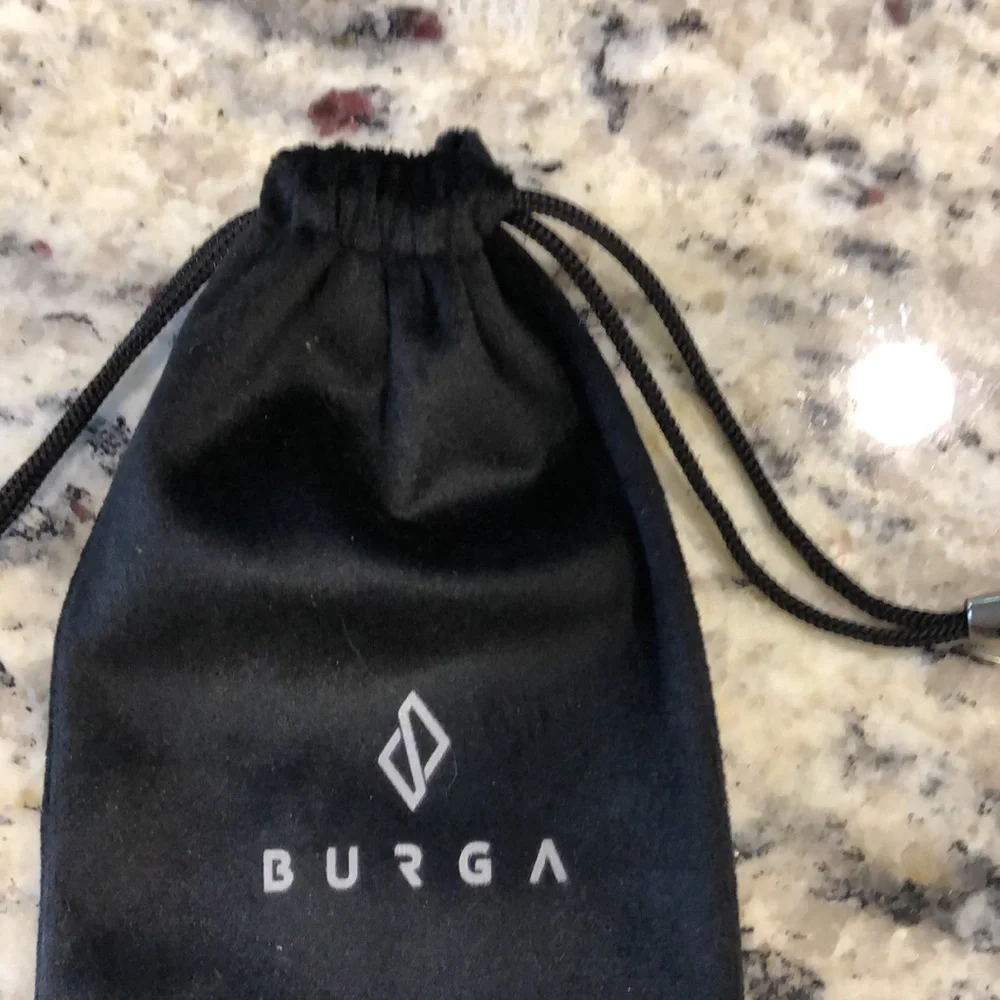 Brand New BURGA Phone Case Holder Bag In Black